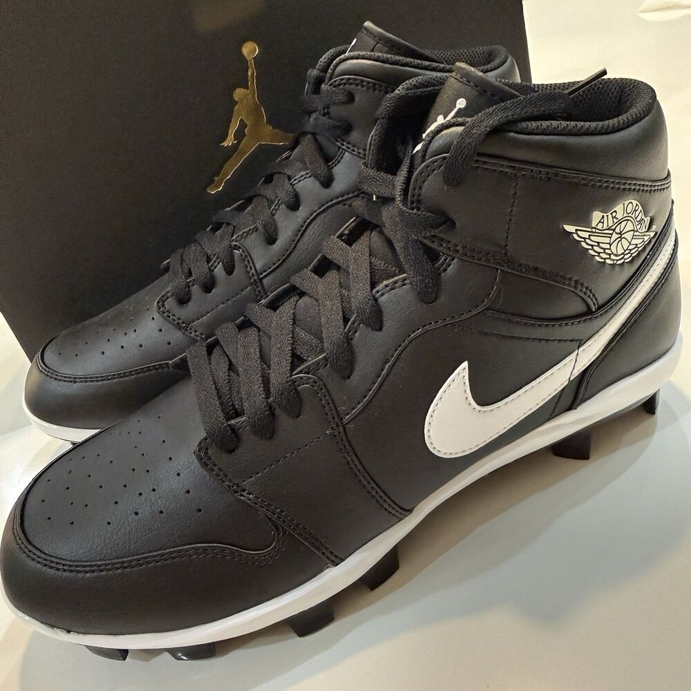 New Jordan 1 High MCS Black White Size 10.5 AV5354-001 Brand New With Box